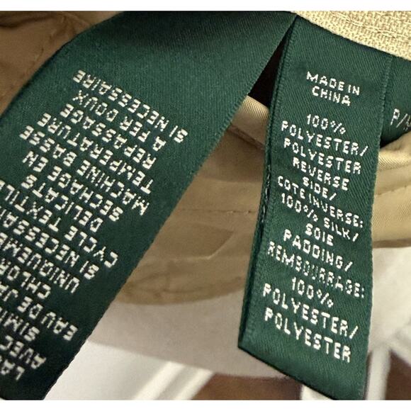 Lauren Ralph Lauren Equestrian Saddle Horse Bridle Reversible Vest P M Medium - Picture 6 of 6